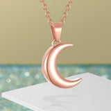Maxbell Urn Necklace Gifts Memorial Keepsake Holder Pendant for Ashes Parties Dances Rose Gold