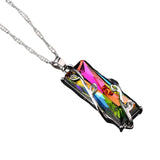 Maxbell Colorful Necklace Boho Jewelry for Anniversary Retirement Gifts Women