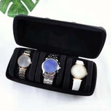 Maxbell EVA Hard Shell Watch Holder Box Removable Pillows Watches Organizer Travel