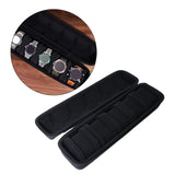 Maxbell Portable 5 Slot Watch Roll Zipper Case Organizer Multifunctional Waterproof