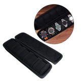 Maxbell Portable 5 Slot Watch Roll Zipper Case Organizer Multifunctional Waterproof