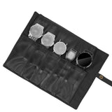 Maxbell Portable Watch Storage Bag watch Accessories Organizer Roll Black