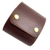 Maxbell Watch Roll Display Box Travel Case Organizer Storage Single 10.5x9x7.5cm