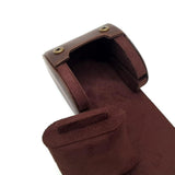 Maxbell Watch Roll Display Box Travel Case Organizer Storage Single 10.5x9x7.5cm