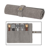 Maxbell Watch Roll Organizer Display Separating Jewelry Box for Travelling Gray