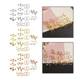 Maxbell Earrings Set Dangle Earrings Geometric Fashion for Birthday Gift Women Girls