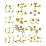 Maxbell Earrings Set Dangle Earrings Geometric Fashion for Birthday Gift Women Girls