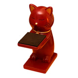 Maxbell Watch Display Stand Figurine Model for Watch Necklace Home office Wine red