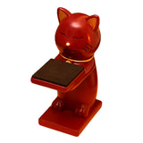 Maxbell Watch Display Stand Figurine Model for Watch Necklace Home office Wine red