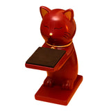 Maxbell Watch Display Stand Figurine Model for Watch Necklace Home office Wine red