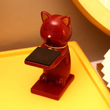 Maxbell Watch Display Stand Figurine Model for Watch Necklace Home office Wine red