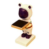 Maxbell Watch Display Stand Figurine Model for Watch Necklace Home office White Bear