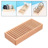 Maxbell Wood Headband Holder Bracelets Storage Display Box Lightweight Size S