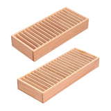 Maxbell Wood Headband Holder Bracelets Storage Display Box Lightweight Size S