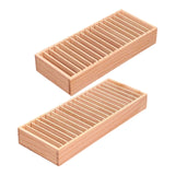 Maxbell Wood Headband Holder Bracelets Storage Display Box Lightweight Size S