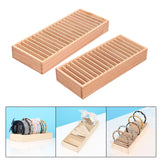 Maxbell Wood Headband Holder Bracelets Storage Display Box Lightweight Size S
