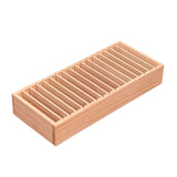 Maxbell Wood Headband Holder Bracelets Storage Display Box Lightweight Size S