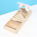 Maxbell Wood Headband Holder Bracelets Storage Display Box Lightweight Size S