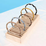 Maxbell Wood Headband Holder Bracelets Storage Display Box Lightweight Size S