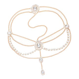 Maxbell Head Chain Bohemian Glamorous Layering for Halloween Costume Wedding Bride