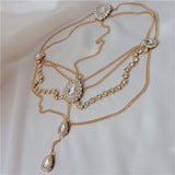 Maxbell Head Chain Bohemian Glamorous Layering for Halloween Costume Wedding Bride