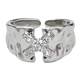 Maxbell Creative Punk Adjustable Opening Rings Jewelry for Halloween Women/Men Decor Style A