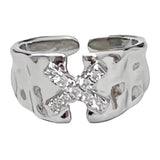 Maxbell Creative Punk Adjustable Opening Rings Jewelry for Halloween Women/Men Decor Style A