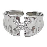 Maxbell Creative Punk Adjustable Opening Rings Jewelry for Halloween Women/Men Decor Style A