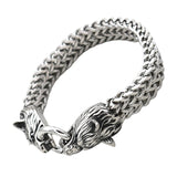 Maxbell Viking wolf Bracelet Gifts Wristband Jewelry Arm Rings with Storage Box 19cm