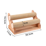 Maxbell Bracelet Bangle Holder for Necklace Watch Organizer for Tabletop Showcase E