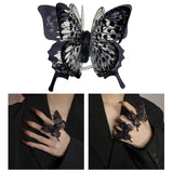 Maxbell Ring Women Girls Exaggerate for Photography Fashion Show Birthday L