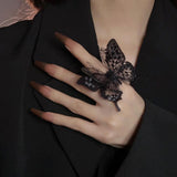 Maxbell Ring Women Girls Exaggerate for Photography Fashion Show Birthday S
