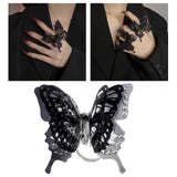 Maxbell Ring Women Girls Exaggerate for Photography Fashion Show Birthday S
