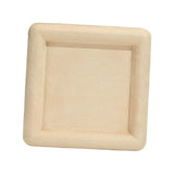 Maxbell Fashion Velvet Square Jewerlry Tray Glasses Holder for Home Stores Closet Khaki S