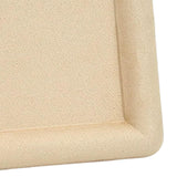 Maxbell Fashion Velvet Square Jewerlry Tray Glasses Holder for Home Stores Closet Khaki S