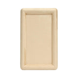 Maxbell Fashion Velvet Square Jewerlry Tray Glasses Holder for Home Stores Closet Khaki L