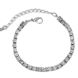 Maxbell Stackable Bracelets Exaggerated Open Cuff Wrap for Anniversary Wife Friends Silver