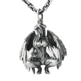 Maxbell vintage Angel Necklace Jewelry Charms for Valentine'S Day Halloween