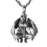 Maxbell vintage Angel Necklace Jewelry Charms for Valentine'S Day Halloween