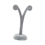 Maxbell Earring Display Stand Earring Holder Showcase Jewelry Display for Jewelry Gray