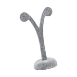 Maxbell Earring Display Stand Earring Holder Showcase Jewelry Display for Jewelry Gray