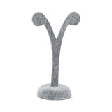 Maxbell Earring Display Stand Earring Holder Showcase Jewelry Display for Jewelry Gray