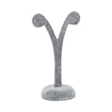 Maxbell Earring Display Stand Earring Holder Showcase Jewelry Display for Jewelry Gray