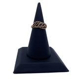 Maxbell ring Stand PU Velvet Showcase for Gift Shopping Mall Retail Stores Black