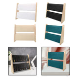 Maxbell Necklace Display Stand Storage Holder Easel Organizer for Dresser Home Decor White