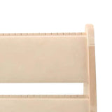 Maxbell Necklace Display Stand Storage Holder Easel Organizer for Dresser Home Decor Beige