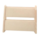 Maxbell Necklace Display Stand Storage Holder Easel Organizer for Dresser Home Decor Beige