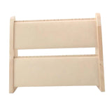Maxbell Necklace Display Stand Storage Holder Easel Organizer for Dresser Home Decor Beige