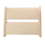 Maxbell Necklace Display Stand Storage Holder Easel Organizer for Dresser Home Decor Beige