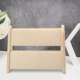 Maxbell Necklace Display Stand Storage Holder Easel Organizer for Dresser Home Decor Beige